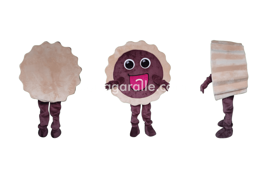 Maskot Unik Berbentuk Makanan