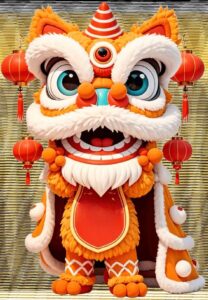 Read more about the article Jasa Pembuatan Kostum Imlek Custom Karakter Barongsai Singa Tradisional Tionghoa