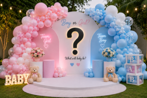 Read more about the article Dekorasi Balon Baby Shower dan Gender Reveal yang Lucu, Lembut, dan Penuh Warna Pastel