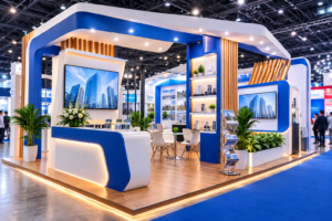 Read more about the article Vendor Booth Profesional untuk Expo dan Trade Show di Indonesia: Solusi Desain 3D, Konstruksi, dan Instalasi Stand Pameran