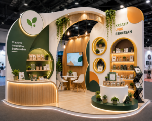Read more about the article Dekorasi Booth Pameran Kreatif dan Unik untuk Menarik Perhatian Pengunjung di Event dan Exhibition