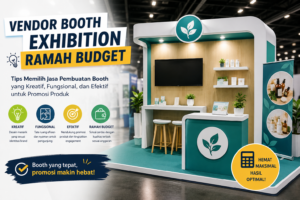 Read more about the article Vendor Booth Exhibition Ramah Budget: Tips Memilih Jasa Pembuatan Booth yang Kreatif, Fungsional, dan Efektif untuk Promosi Produk
