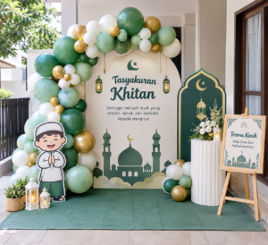 Read more about the article Dekorasi Balon Khitanan di Tangerang Selatan: Tema Islami, Desain Sederhana, dan Paket Hemat Budget untuk Sunat Anak